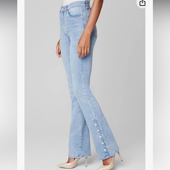 Blank NYC Denim - NWT Blank NYC The Hoyt High Rise Mini Flare